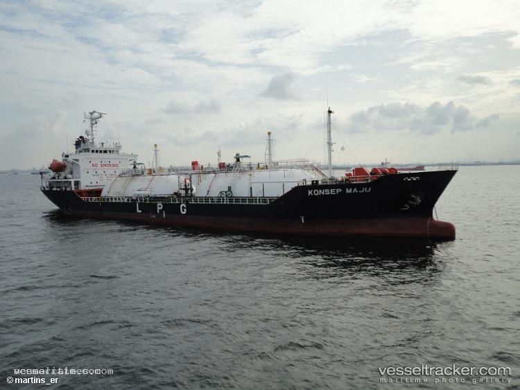 Gas-Artemis - Lpg Tanker vessel registered in Indonesia