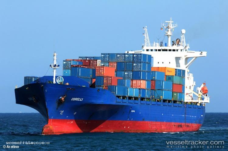 Corelli - Container Ship vessel registered in Turkey