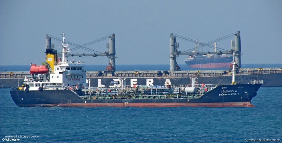 Phubai-Pattra-4 - Chemical Tanker vessel registered in Thailand