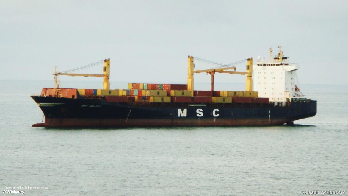 Msc-Himanshi - Container Ship vessel registered in Liberia