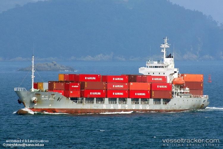 Km-Happy-Star-1 - Container Ship vessel registered in Indonesia