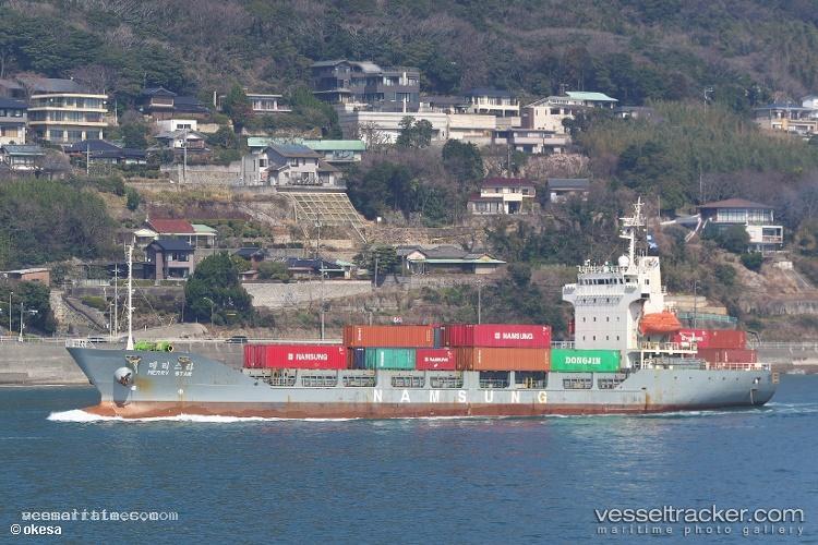 Mm-Madrid - Container Ship vessel registered in Saint Kitts and Nevis