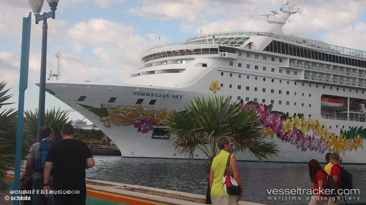 Norwegian-Sky - Cruise Ship vessel registered in Bahamas