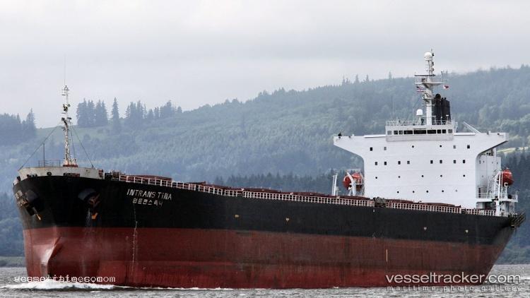 Intrans-Tina - Bulk Carrier vessel registered in South Korea