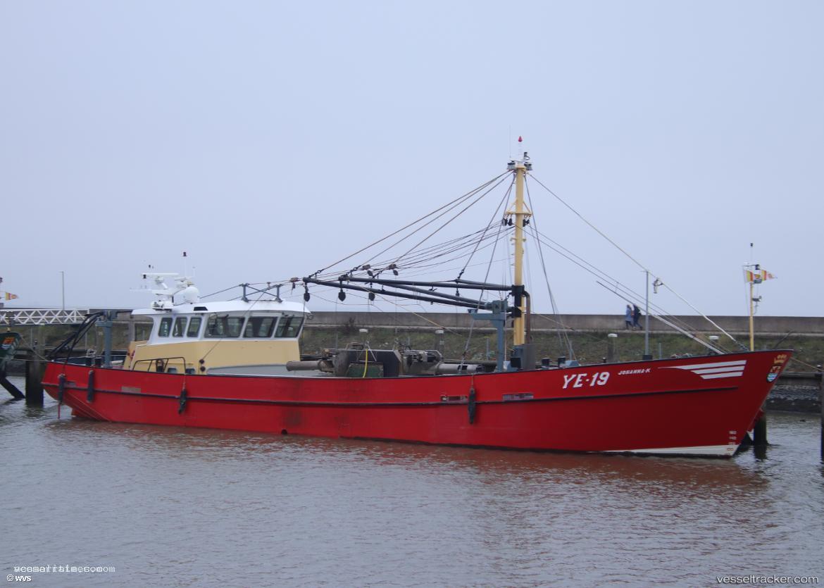 Ye-19-Johanna-k - Fishing Vessel vessel registered in Netherlands