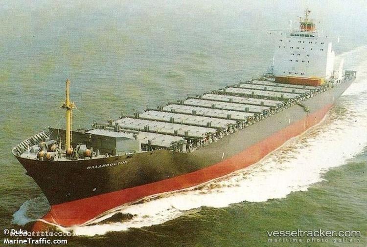 Vladivostok - Container Ship vessel registered in Sierra Leone