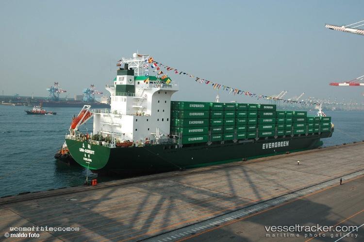 Uni-adroit - Container Ship vessel registered in Taiwan