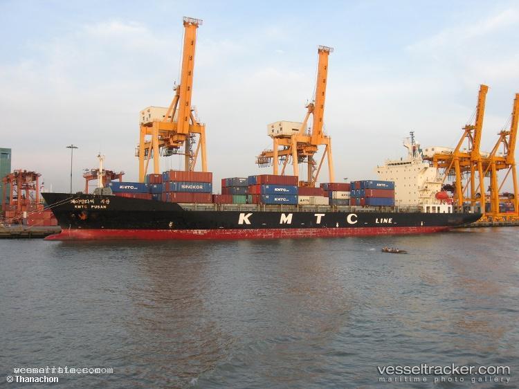 Kmtc-Pusan - Container Ship vessel registered in South Korea