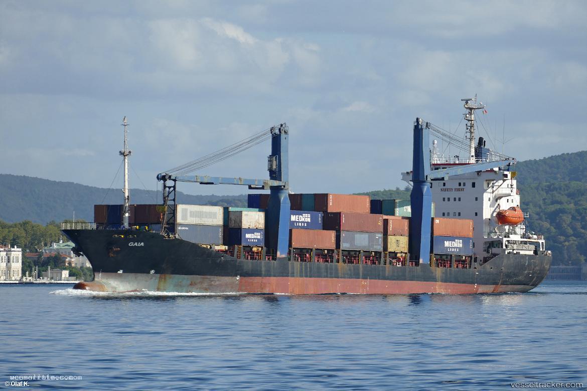 Gaia - Container Ship vessel registered in Palau