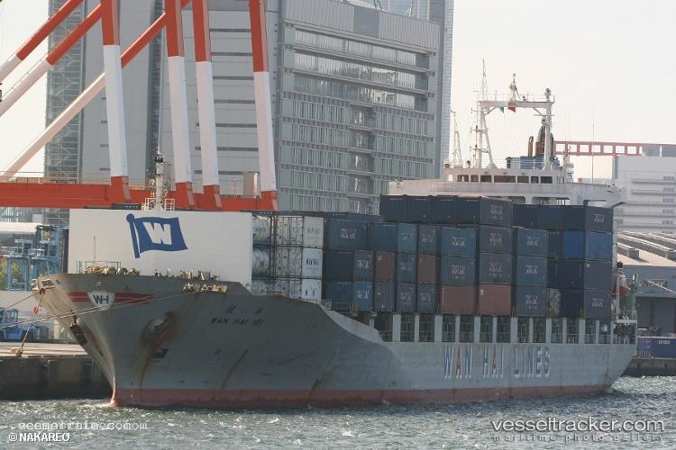 Wan-Hai-161 - Container Ship vessel registered in Côte d'Ivoire