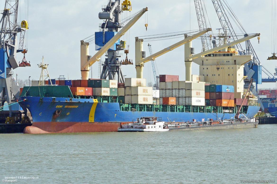 Myd-Guangzhou - Container Ship vessel registered in Gambia