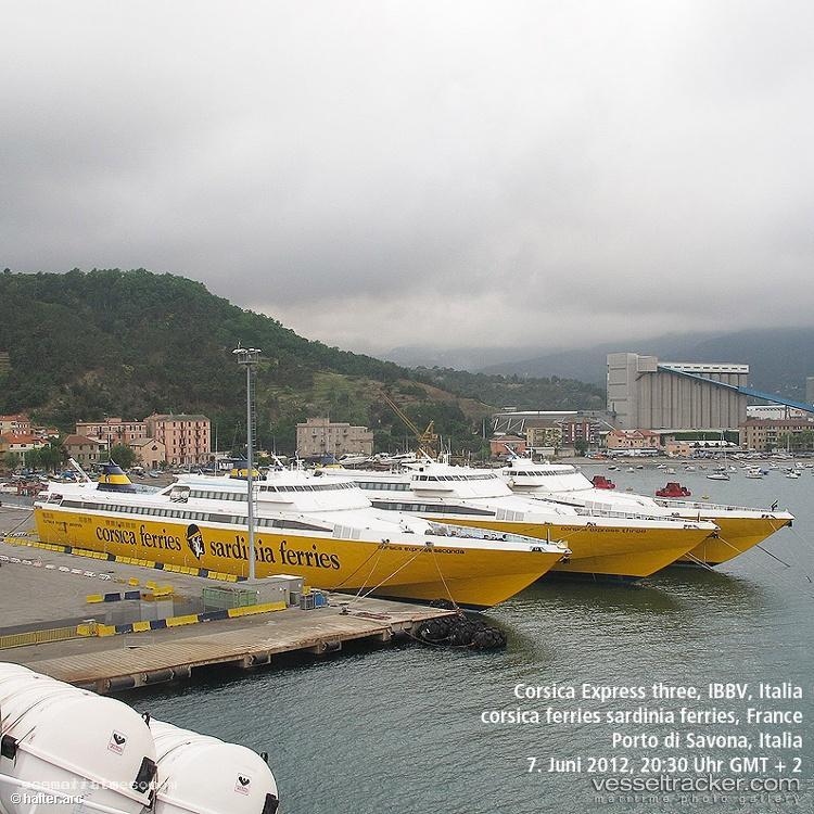 Corsica-Express-3 - Passenger Ro Ro Cargo Ship vessel registered in Italy