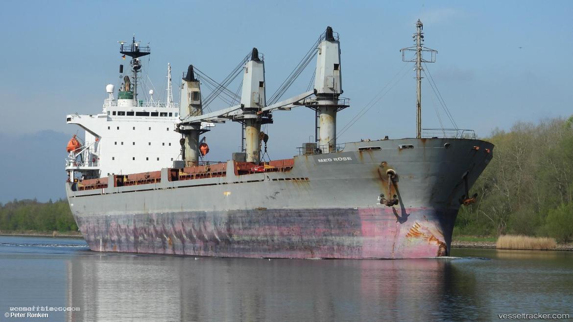 Med-Rose - Multi Purpose Carrier vessel registered in Saint Kitts and Nevis