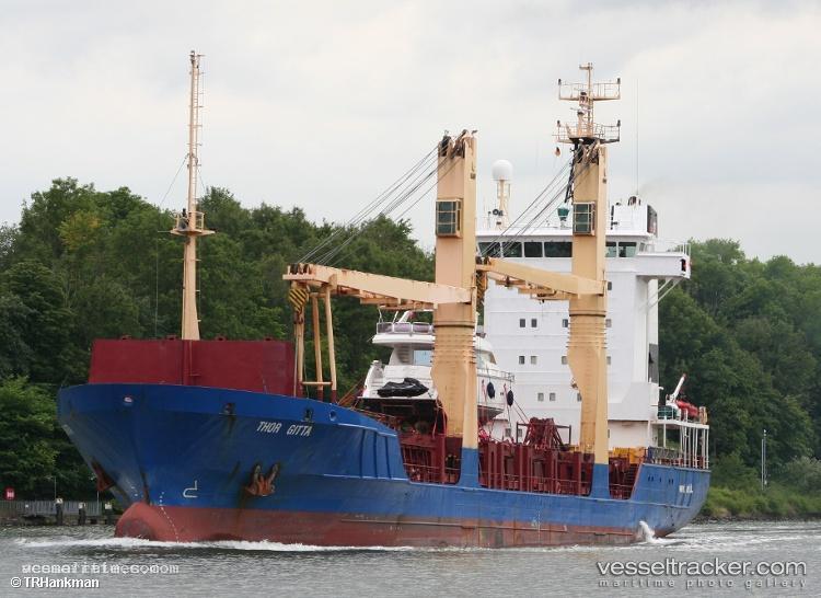 Mentmore-1 - Multi Purpose Carrier vessel registered in Togo
