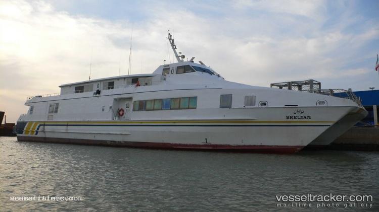 Hsc-Brelyan - Passenger Ro Ro Cargo Ship vessel registered in Iran
