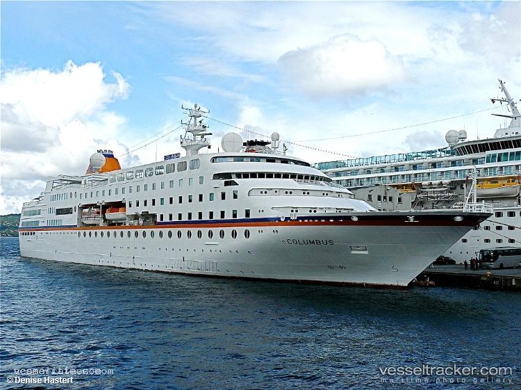 Mv-Hamburg - Cruise Ship vessel registered in Bahamas