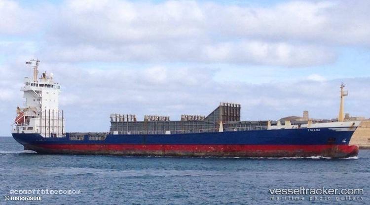 Lucia - Container Ship vessel registered in Saint Kitts and Nevis