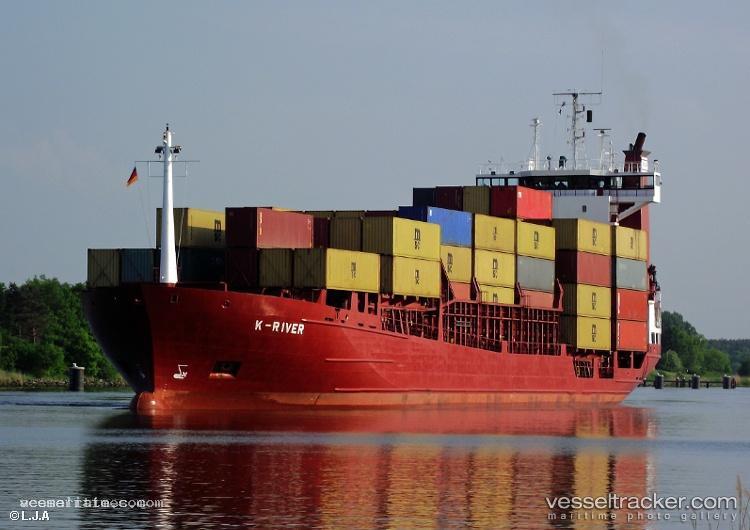 K-River - Container Ship vessel registered in Portugal