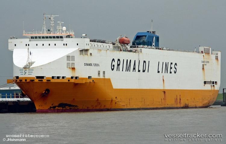 Grande-Europa - Vehicles Carrier vessel registered in Italy