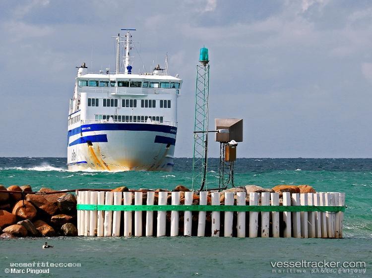 Margrete-Laesoe - Passenger Ro Ro Cargo Ship vessel registered in Denmark