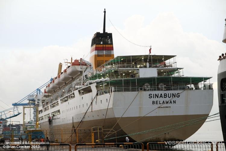 Km.sinabung - Passenger Ship vessel registered in Indonesia