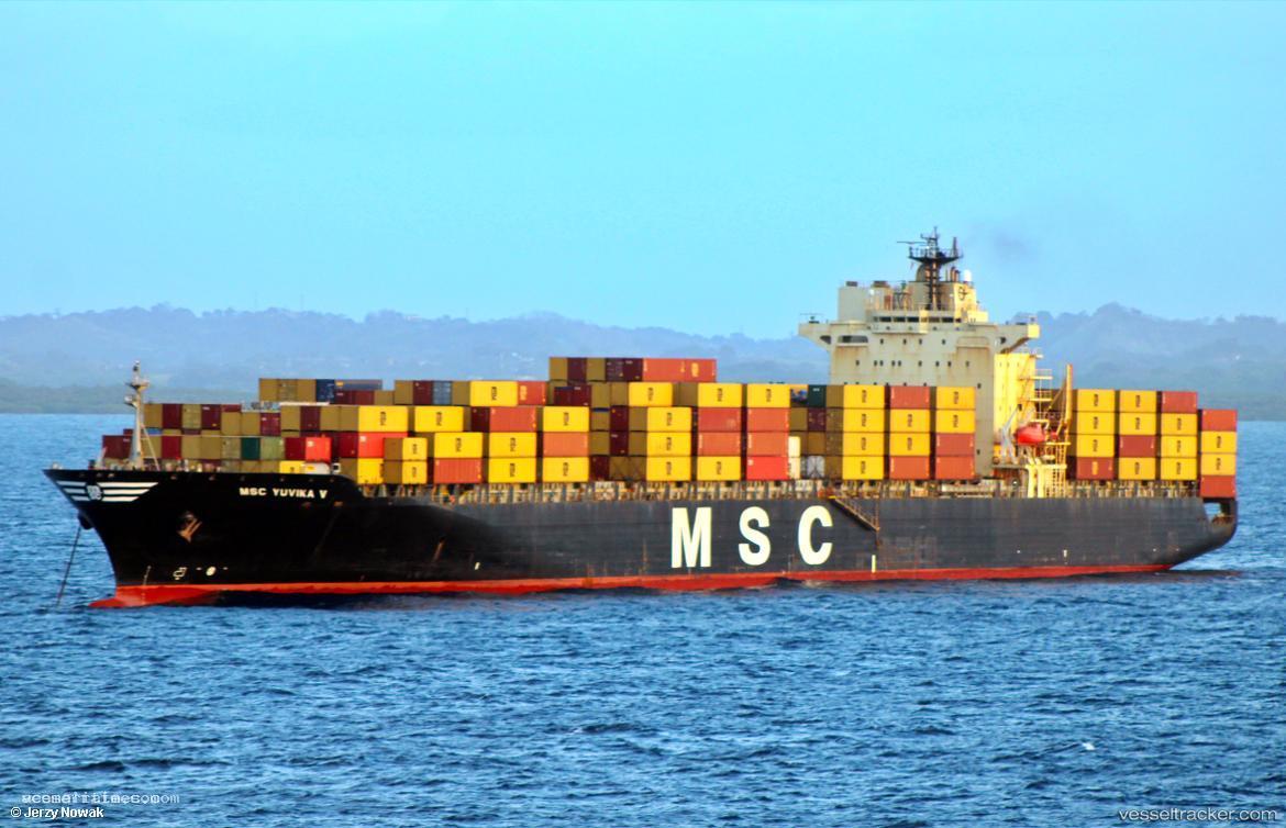 Msc-Yuvika-V - Container Ship vessel registered in Liberia