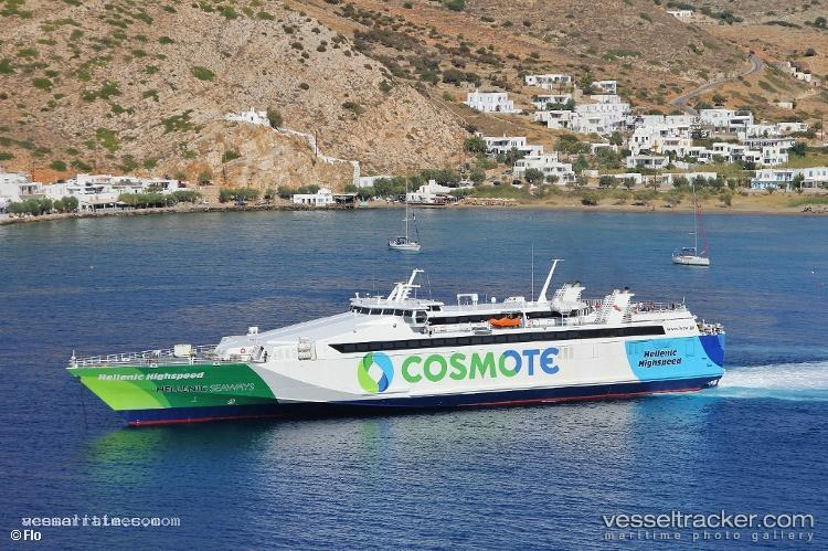 Hellenic-Highspeed - Passenger Ro Ro Cargo Ship vessel registered in Greece