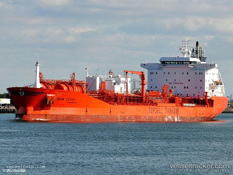 Bow-Cecil - Chemical Oil Products Tanker vessel registered in Norway