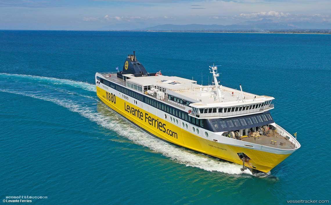 Fior-Di-Levante - Passenger Ro Ro Cargo Ship vessel registered in Greece