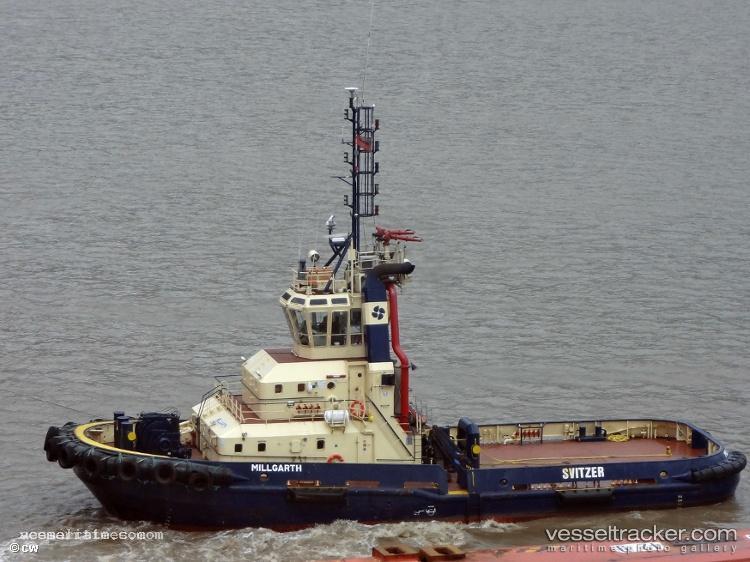 Millgarth - Tug vessel registered in United Kingdom