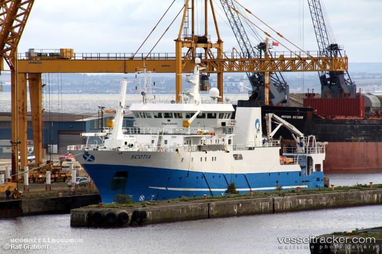 Scotia - Fishing Support Vessel vessel registered in United Kingdom