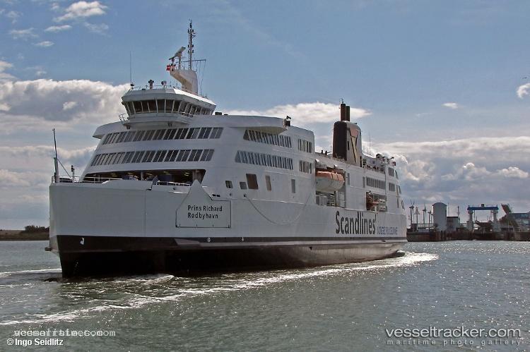 Prins-Richard - Passenger Ro Ro Cargo Ship vessel registered in Denmark