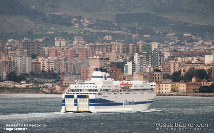 Raffaele-Rubattino - Passenger Ro Ro Cargo Ship vessel registered in Italy