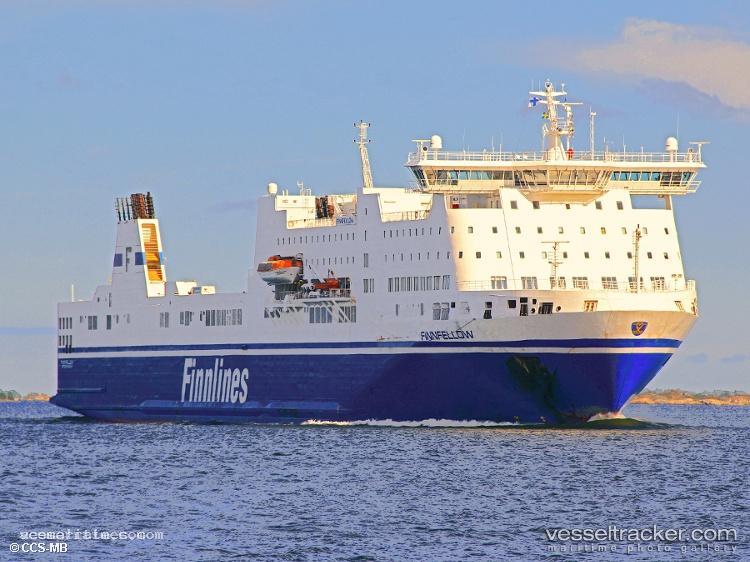Finnfellow - Passenger Ro Ro Cargo Ship vessel registered in Sweden