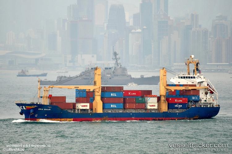Ora-Bhum - Container Ship vessel registered in Singapore