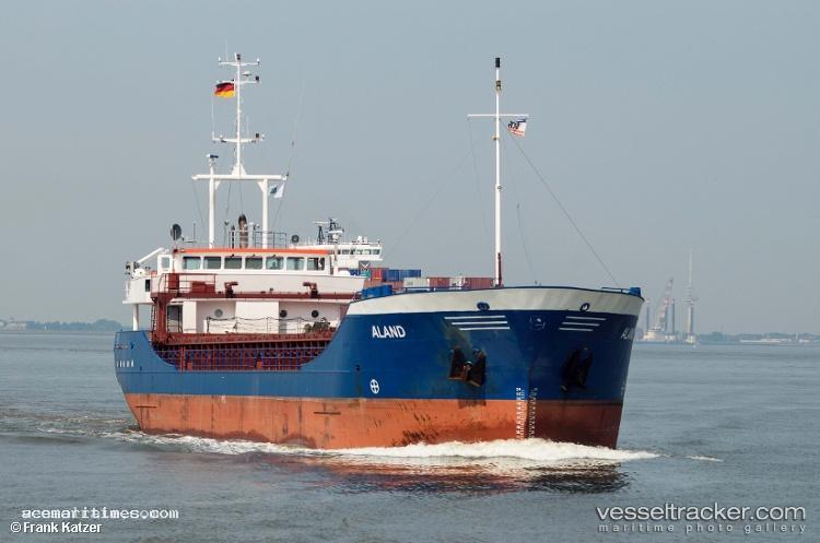 Aland - Multi Purpose Carrier vessel registered in Germany