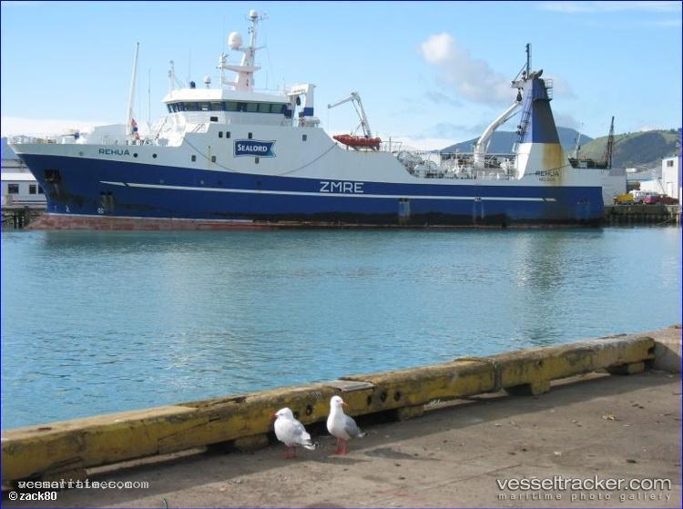 Fv-Rehua - Fish Factory Ship vessel registered in New Zealand