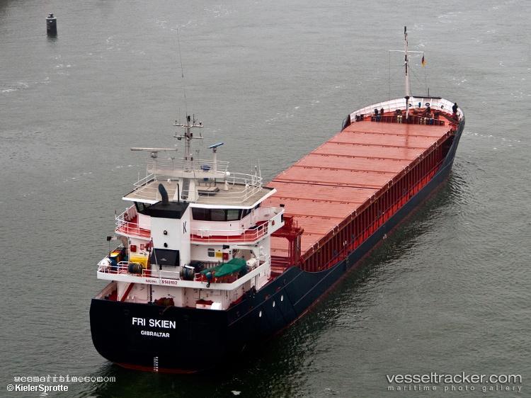Fri-Skien - Multi Purpose Carrier vessel registered in Cyprus