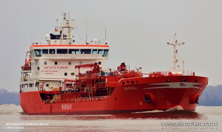 Lia-Ievoli - Chemical Oil Products Tanker vessel registered in Italy