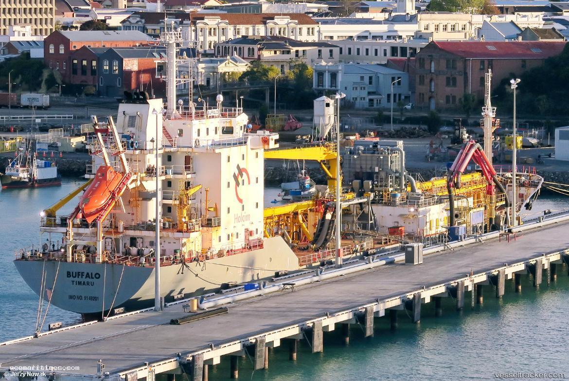 Buffalo - Cement Carrier vessel registered in New Zealand