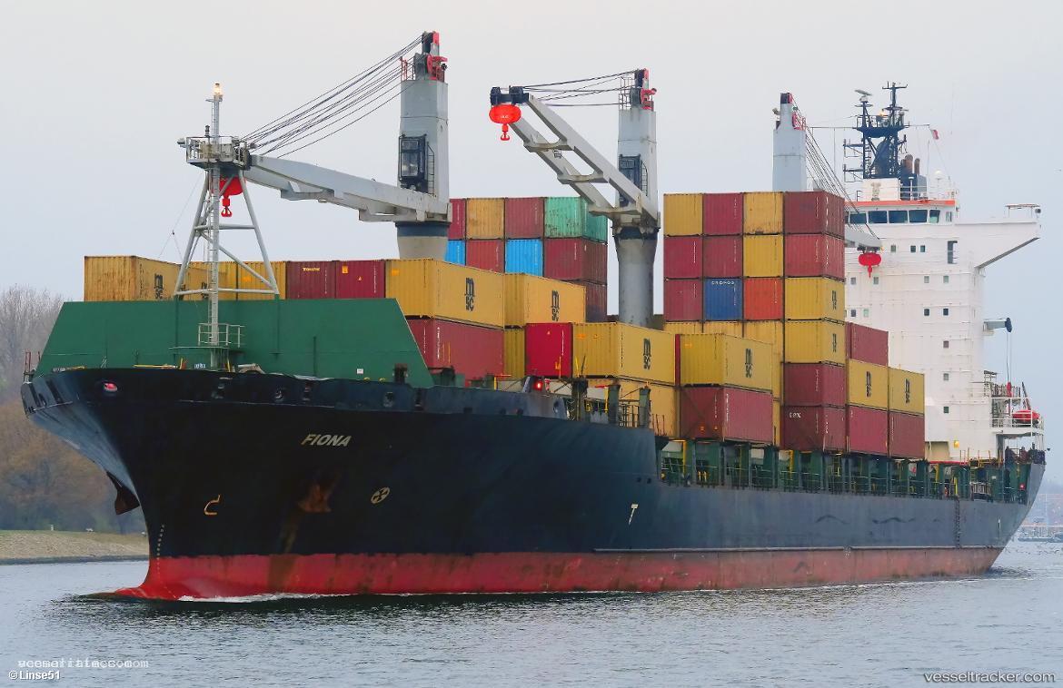 Fiona - Container Ship vessel registered in Liberia