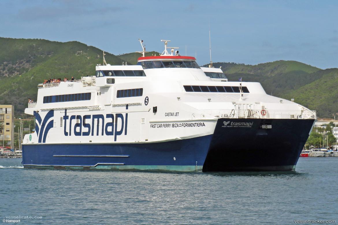 Castavi-Jet - Passenger Ro Ro Cargo Ship vessel registered in Spain