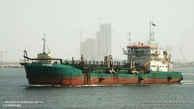 S.d.gumel - Hopper Dredger vessel registered in Nigeria