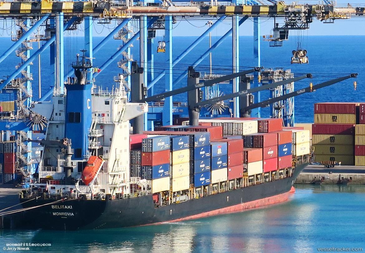 Belitaki - Container Ship vessel registered in Liberia