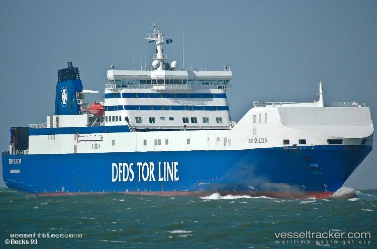 Suecia-Seaways - Ro Ro Cargo Ship vessel registered in Denmark