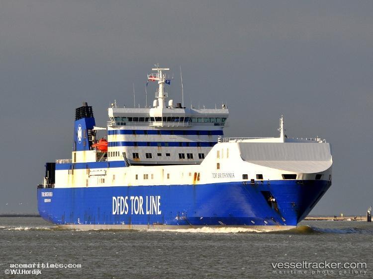 Britannia-Seaways - Ro Ro Cargo Ship vessel registered in Denmark