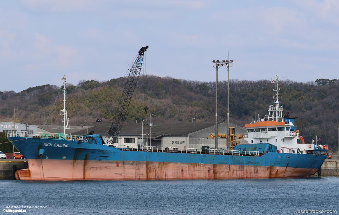 Rich-Sailing - General Cargo Ship vessel registered in Belize