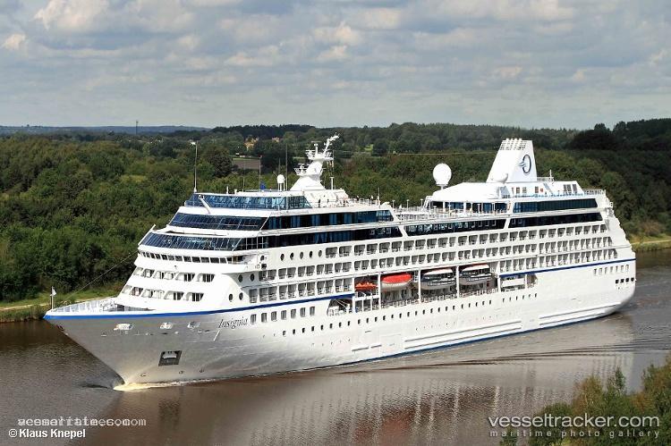 Insignia - Cruise Ship vessel registered in Marshall Islands