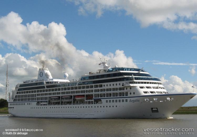 Regatta - Cruise Ship vessel registered in Marshall Islands