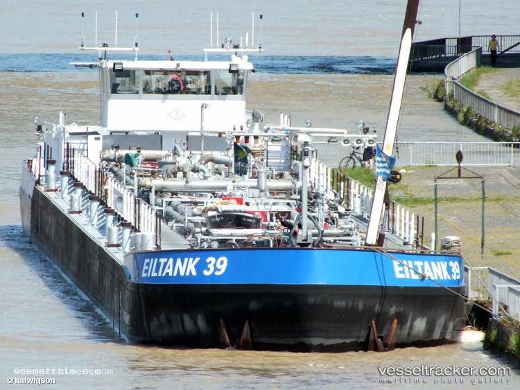 Eiltank-39 - Chemical Oil Products Tanker vessel registered in Germany
